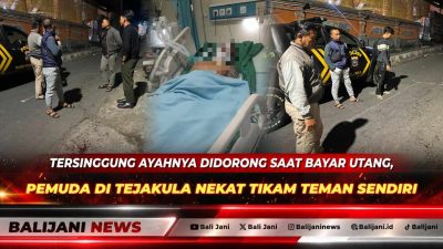 Tersinggung Ayahnya Didorong Saat Bayar Utang, Pemuda di Tejakula Nekat Tikam Teman Sendiri