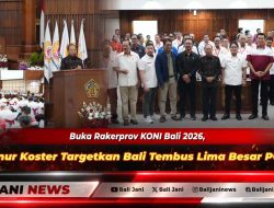 Buka Rakerprov KONI Bali 2026, Gubernur Koster Targetkan Bali Tembus Lima Besar PON XXII