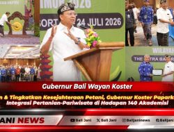 Jaga Lahan & Tingkatkan Kesejahteraan Petani, Gubernur Koster Paparkan Strategi Integrasi Pertanian-Pariwisata di Hadapan 140 Akademisi