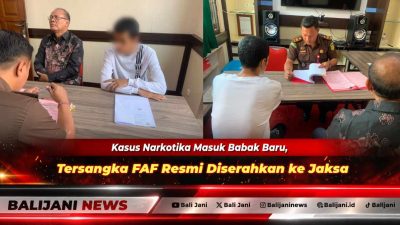 Kasus Narkotika Masuk Babak Baru, Tersangka FAF Resmi Diserahkan ke Jaksa