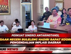 Perkuat Sinergi Antarinstansi, Kejaksaan Negeri Buleleng Hadiri Rapat Koordinasi Pengendalian Inflasi Daerah