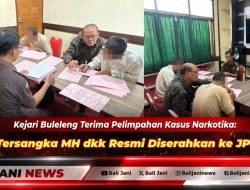 Kejari Buleleng Terima Pelimpahan Kasus Narkotika: Tersangka MH dkk Resmi Diserahkan ke JPU