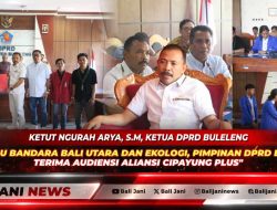 Sikapi Isu Bandara Bali Utara dan Ekologi, Pimpinan DPRD Buleleng Terima Audiensi Aliansi Cipayung Plus