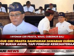 Wagub Giri Prasta Sampaikan Jawaban Gubernur: Opini WTP Bukan Akhir, Tapi Fondasi Kesejahteraan Bali