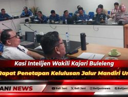 Kasi Intelijen Wakili Kajari Buleleng Hadiri Rapat Penetapan Kelulusan Jalur Mandiri Undiksha
