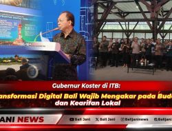Gubernur Koster di ITB: Transformasi Digital Bali Wajib Mengakar pada Budaya dan Kearifan Lokal