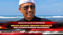 Kawasan pemandangan Gunung dan Danau Batur Kintamani yang terdampak oleh isu ledakan populasi lalat akibat penggunaan pupuk mentah