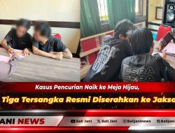 Kasus Pencurian Naik ke Meja Hijau, Tiga Tersangka Resmi Diserahkan ke Jaksa