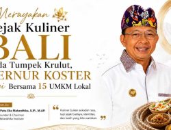 Wujud Kasih Sayang & Melestarikan Budaya, Gubernur Koster Ajak 15 UMKM Bali Berbagi Kuliner Gratis