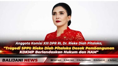 Anggota Komisi XIII DPR RI Dr Rieke Diah Pitaloka saat memberikan keterangan pers terkait desakan regulasi perlindungan hukum dan keselamatan kerja program SPPI