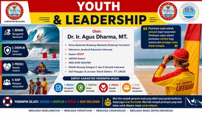Youth and Leadership: Lifeguard Buleleng Ajak Generasi Muda Jadi Pemimpin Penjaga Kehidupan