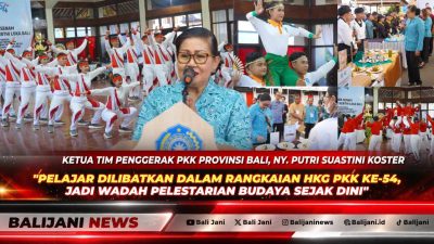 Pelajar Dilibatkan dalam Rangkaian HKG PKK ke-54, Jadi Wadah Pelestarian Budaya Sejak Dini