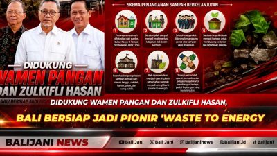 Didukung Wamen Pangan dan Zulkifli Hasan, Bali Bersiap Jadi Pionir ‘Waste to Energy