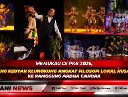 Memukau di PKB 2026, Duta Gong Kebyar Klungkung Angkat Filosofi Lokal Nusa Penida ke Panggung Ardha Candra