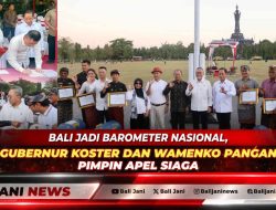 Bali Jadi Barometer Nasional, Gubernur Koster dan Wamenko Pangan Pimpin Apel Siaga