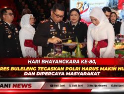 Hari Bhayangkara ke-80, Kapolres Buleleng Tegaskan Polri Harus Makin Humanis dan Dipercaya Masyarakat