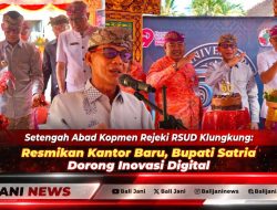Setengah Abad Kopmen Rejeki RSUD Klungkung: Resmikan Kantor Baru, Bupati Satria Dorong Inovasi Digital