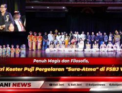 Penuh Magis dan Filosofis, Ny. Putri Koster Puji Pergelaran ‘Sura-Atma’ di FSBJ VIII 2026