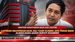 Juru Bicara KPK Budi Prasetyo saat memberikan keterangan pers di Gedung Merah Putih KPK terkait perkembangan kasus dugaan korupsi Bupati Kuansing