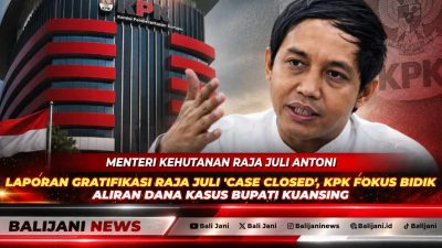 Juru Bicara KPK Budi Prasetyo saat memberikan keterangan pers di Gedung Merah Putih KPK terkait perkembangan kasus dugaan korupsi Bupati Kuansing