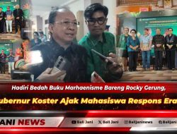 Hadiri Bedah Buku Marhaenisme Bareng Rocky Gerung, Gubernur Koster Ajak Mahasiswa Respons Era AI