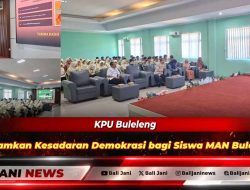 KPU Buleleng Tanamkan Kesadaran Demokrasi bagi Siswa MAN Buleleng