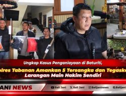 Ungkap Kasus Penganiayaan di Baturiti, Polres Tabanan Amankan 5 Tersangka dan Tegaskan Larangan Main Hakim Sendiri