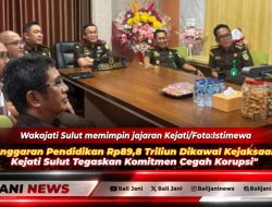Anggaran Pendidikan Rp89,8 Triliun Dikawal Kejaksaan, Kejati Sulut Tegaskan Komitmen Cegah Korupsi