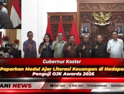 Gubernur Koster Paparkan Modul Ajar Literasi Keuangan di Hadapan Penguji OJK Awards 2026