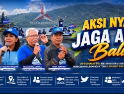 Sambut HUT ke-25, DPD Demokrat Bali Gelar Gerakan Langit Biru Indonesia Asri Serentak di Danau Beratan dan Tamblingan