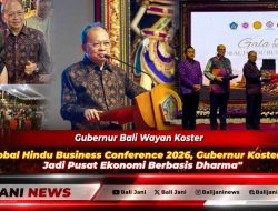 Buka Global Hindu Business Conference 2026, Gubernur Koster Bidik Bali Jadi Pusat Ekonomi Berbasis Dharma