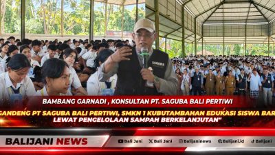 Gandeng PT Saguba Bali Pertiwi, SMKN 1 Kubutambahan Edukasi Siswa Baru lewat Pengelolaan Sampah Berkelanjutan