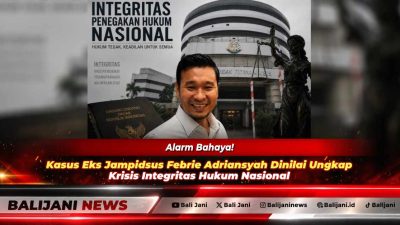 Pengamat Politik Samuel F Silaen saat memberikan analisis hukum terkait kasus dugaan korupsi dan TPPU yang melibatkan mantan Jampidsus Febrie Adriansyah