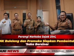 Perangi Narkoba Sejak Dini, BNNK Buleleng dan Pramuka Siapkan Pembentukan ‘Saka Bersinar