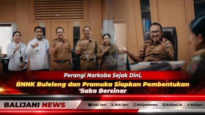 Perangi Narkoba Sejak Dini, BNNK Buleleng dan Pramuka Siapkan Pembentukan ‘Saka Bersinar