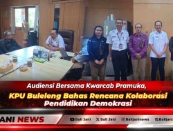 Audiensi Bersama Kwarcab Pramuka, KPU Buleleng Bahas Rencana Kolaborasi Pendidikan Demokrasi