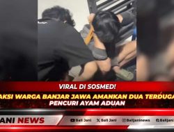 Viral di Sosmed! Aksi Warga Banjar Jawa Amankan Dua Terduga Pencuri Ayam Aduan