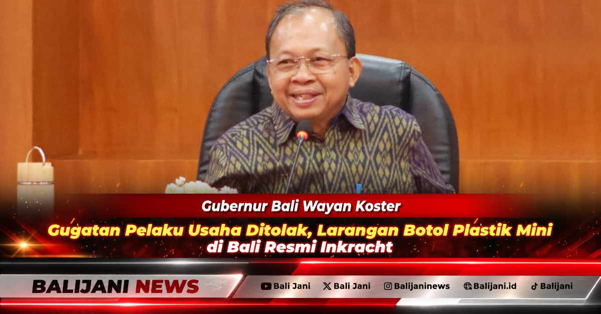 Ilustrasi botol plastik sekali pakai di bawah satu liter yang resmi dilarang di Bali usai putusan hukum terkait Gerakan Bali Bersih Sampah dinyatakan inkracht