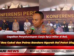 Gagalkan Penyelundupan Ganja Rp1,5 Miliar di Bali, Sinergi Bea Cukai dan Polres Bandara Ngurah Rai Patut Diapresiasi