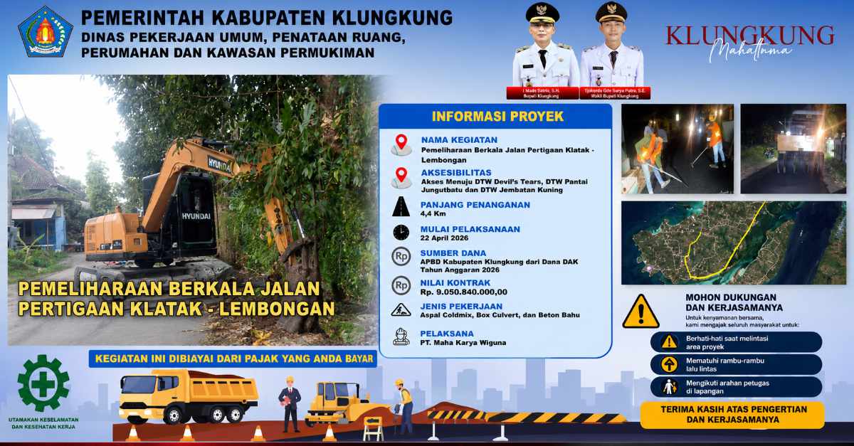 Suasana loket tempat pembayaran retribusi pariwisata bagi wisatawan mancanegara dan domestik di pintu masuk destinasi wisata Kabupaten Klungkung