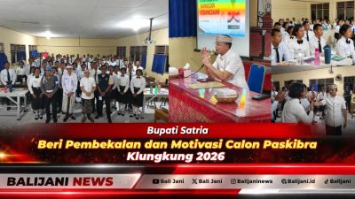 Bupati Satria Beri Pembekalan dan Motivasi Calon Paskibra Klungkung 2026