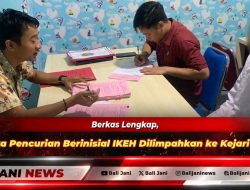 Berkas Lengkap, Tersangka Pencurian Berinisial IKEH Dilimpahkan ke Kejari Buleleng