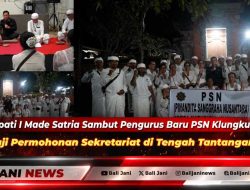 Bupati I Made Satria Sambut Pengurus Baru PSN Klungkung, Siap Kaji Permohonan Sekretariat di Tengah Tantangan Fiskal