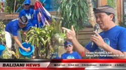 Gerakan Langit Biru di Denpasar, Made Mudarta Ajak Masyarakat Jaga Lingkungan Hingga Minta Normalisasi Tukad Badung
