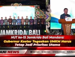 HUT ke-15 Jamkrida Bali Mandara: Gubernur Koster Tegaskan UMKM Harus Tetap Jadi Prioritas Utama
