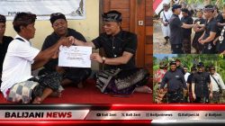 Ringankan Beban Warga, Bupati Satria Serahkan Bantuan Ngaben Massal di Nusa Penida