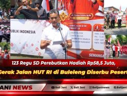123 Regu SD Perebutkan Hadiah Rp58,5 Juta, Gerak Jalan HUT RI di Buleleng Diserbu Peserta