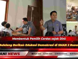 Membentuk Pemilih Cerdas sejak Dini: KPU Buleleng Berikan Edukasi Demokrasi di SMAN 2 Busungbiu