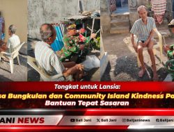 Tongkat untuk Lansia: Babinsa Bungkulan dan Community Island Kindness Pastikan Bantuan Tepat Sasaran