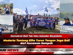 Demokrat Bali Tak Mau Sekadar Berpidato: Mudarta Tantang Elite Turun Tangan Jaga Bali dari Ancaman Sampah